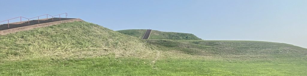 Monks Mound at Cahokia Mounds State Historic Site